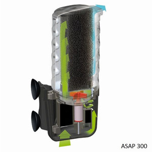 Aquael ASAP FILTER 700 фильтр внутренний 6,8 W, 650 л./ч. аквариум 100-250 л. (AQ113613)