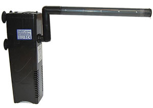 Dophin FВ-2000F  (KW) Внутренний фильтр с подачей воздуха, 5 вт.,400 л./ч.,с дождиком и углем (kw-520005)