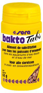 Sera bakto Tabs 275 табл., Сера Бакто табс,  лечебный корм для лечения бактериальных заболеваний рыб (S-7480)